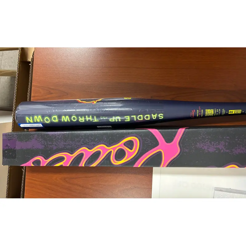 New COMBAT MFG SPEC-A1 BBCOR Midnight Rodeo- Saddle Up. (Glows under Black Light)