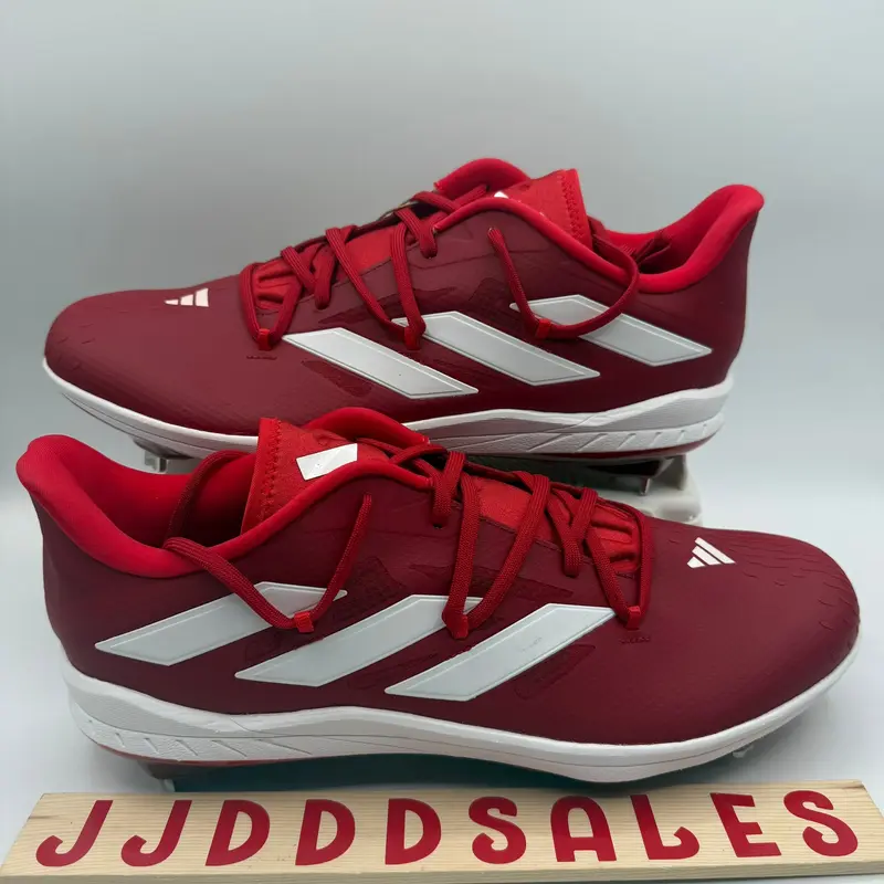 Adidas Adizero Afterburner 9 Baseball Cleats Team Power Red IG2312 Mens Sz 12.5  New