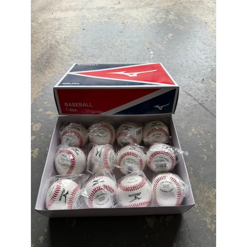 Mizuno Baseballs 12 Pack (1 Dozen) (New)