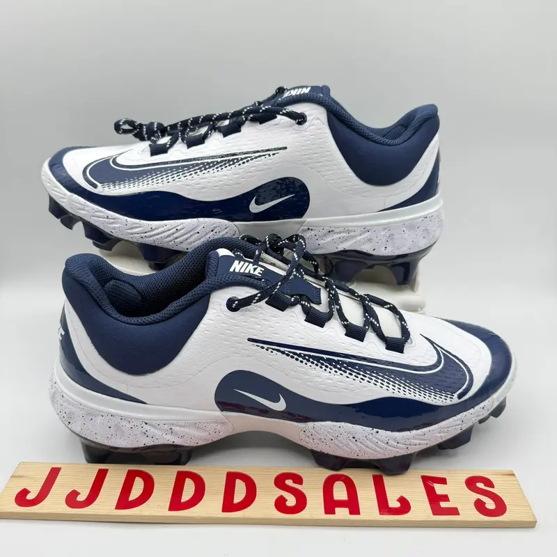 Nike Alpha Huarache Elite 4 Low MCS Baseball Midnight Navy FD6255-107 Mens 13   New