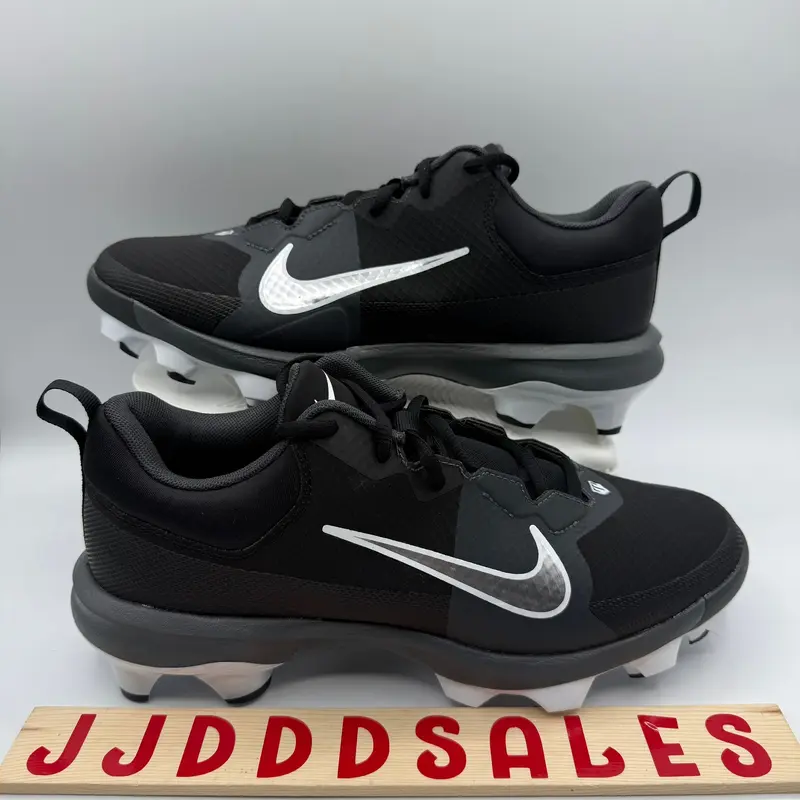 Nike Force Trout 9 Pro MCS Baseball Cleats Black Silver FZ0915-003 Mens Sz 13 NEW