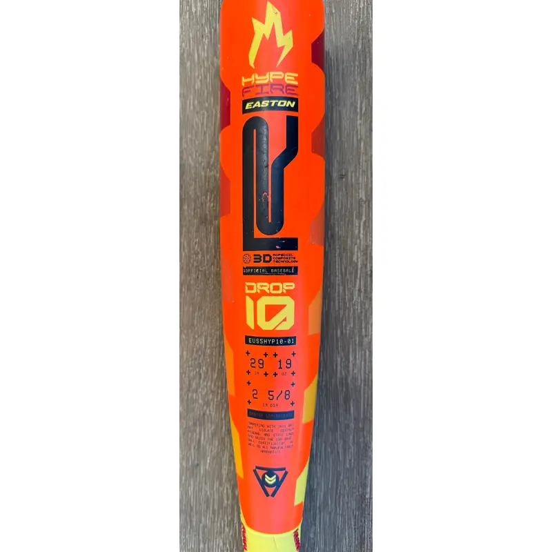 2025 Easton Hype Fire Composite USABat Certified Bat (-10) 19 oz 29"