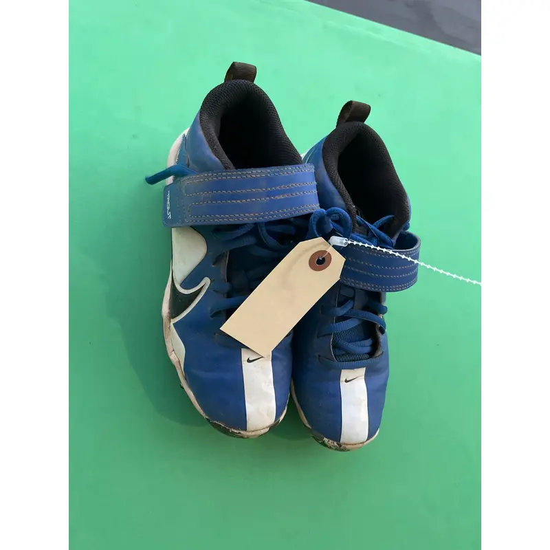 Blue Used Kid's Men's 3.5 (W 4.5) Nike Trout Footwear