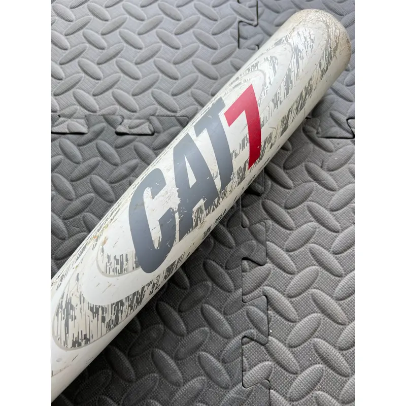 Used BBCOR Certified Marucci CAT 7 Alloy Bat -3 30OZ 33"