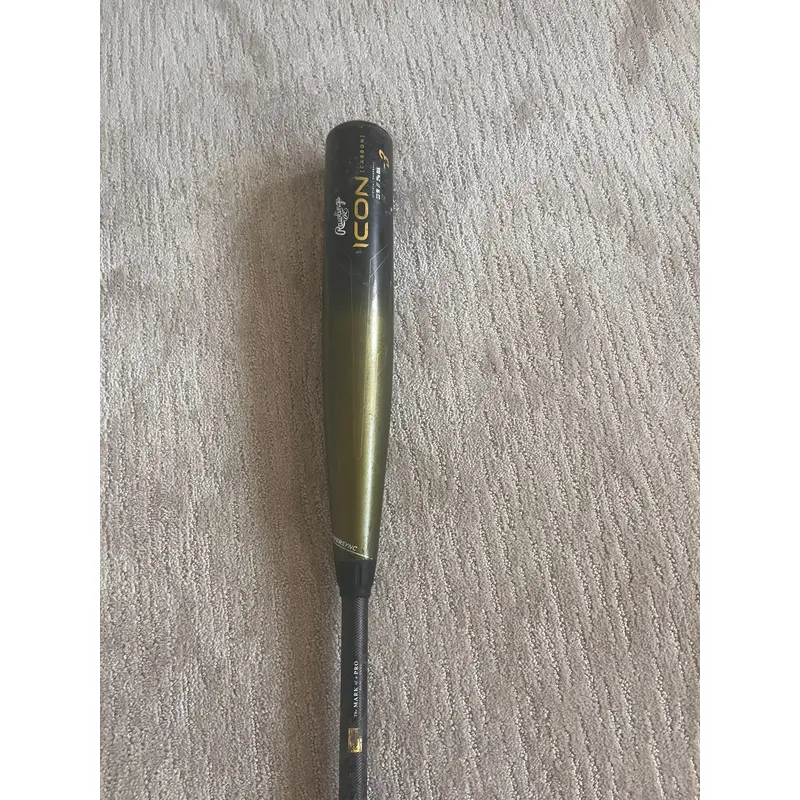 2023 Rawlings Icon Composite BBCOR Certified Bat (-3)  30 oz 33" (Used)