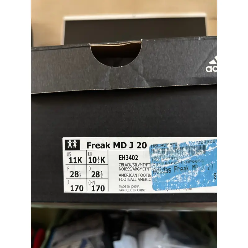 Youth Size 11k Adidas Freak