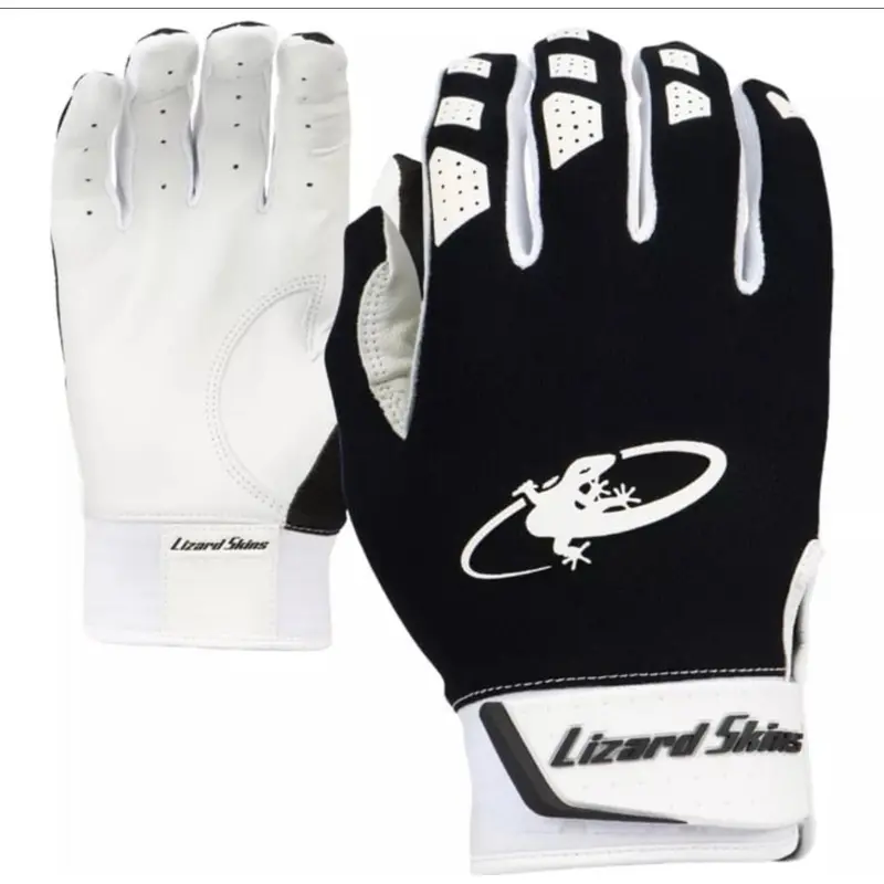 Lizard Skins Komodo V2 Large Black Baseball Batting Gloves KM210007