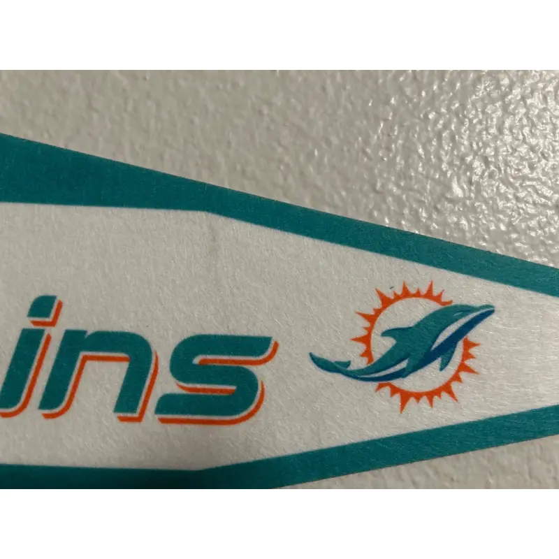 Miami Dolphins Football Flag