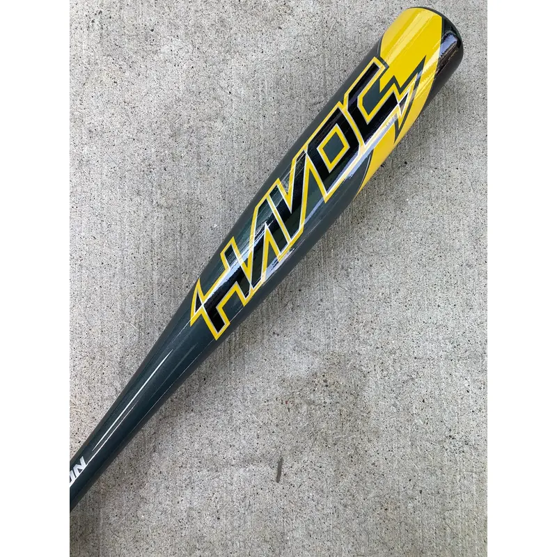 2022 Easton HAVOC Alloy Bat USABat Certified (-10) Alloy 18 oz 28" (Used)