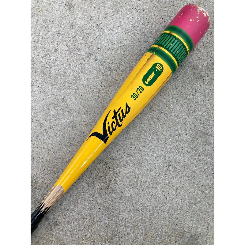 2024 Victus Vibe Alloy Bat USABat Certified (-10) Alloy 20 oz 30" (Used)