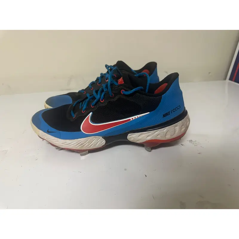 Nike alpha huarache elite 3 Miami marlins team used cleats minimal wear