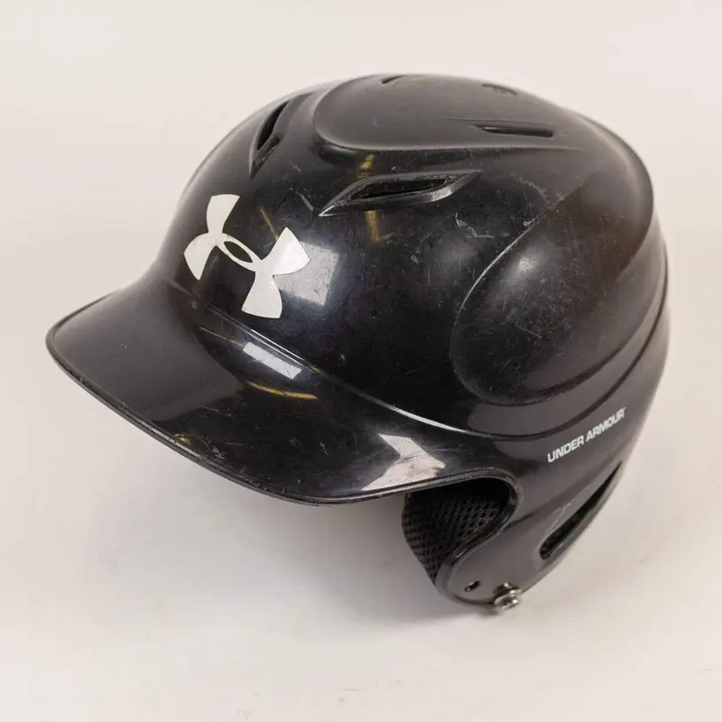 Under Armour UABH-110 5 7/8" to 6 3/4" Baseball Batting Helmet (Black)