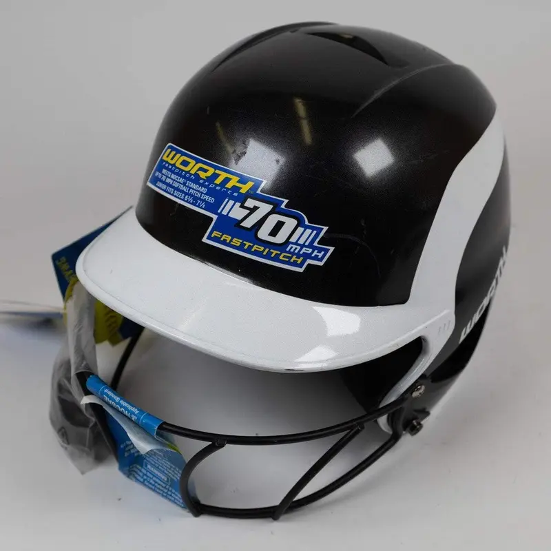 Worth HVWC 6 3/4" to 7 1/8" Softball Batting Helmet