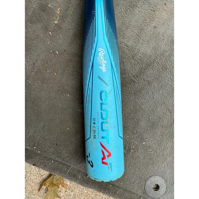 2024 Rawlings Clout AI Alloy BBCOR Certified Bat (-3)  29 oz 32" (Used)