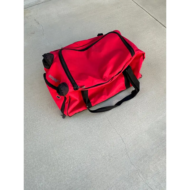 Red Bownet Baseball Bag