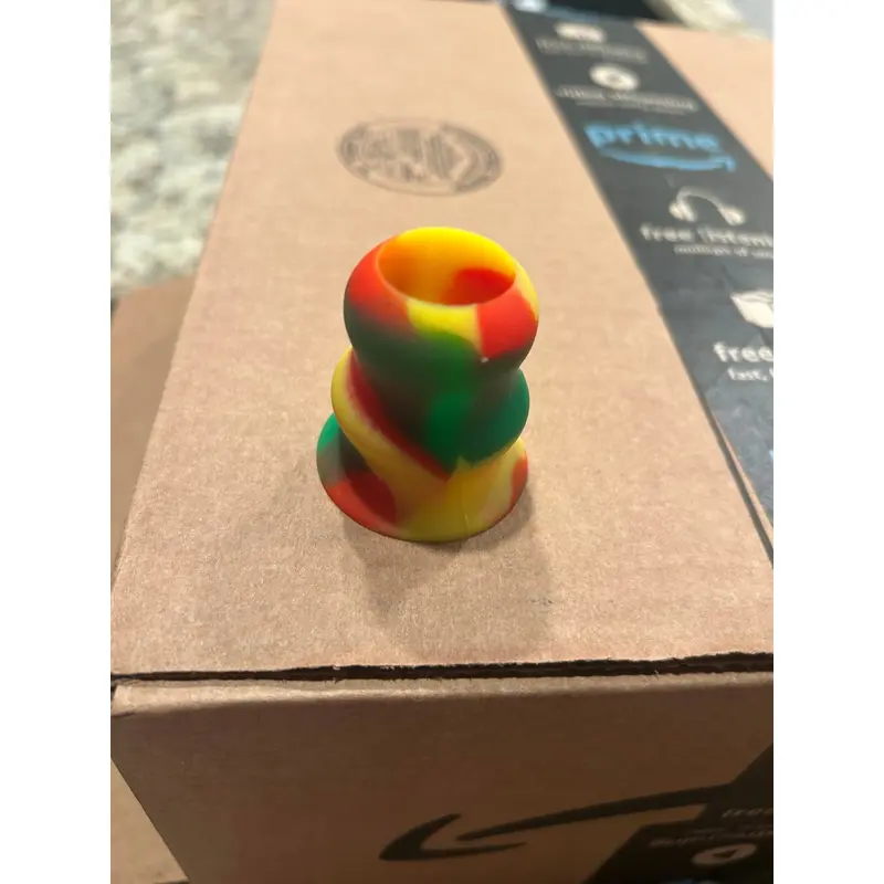 Bob Marley color bat grip knob