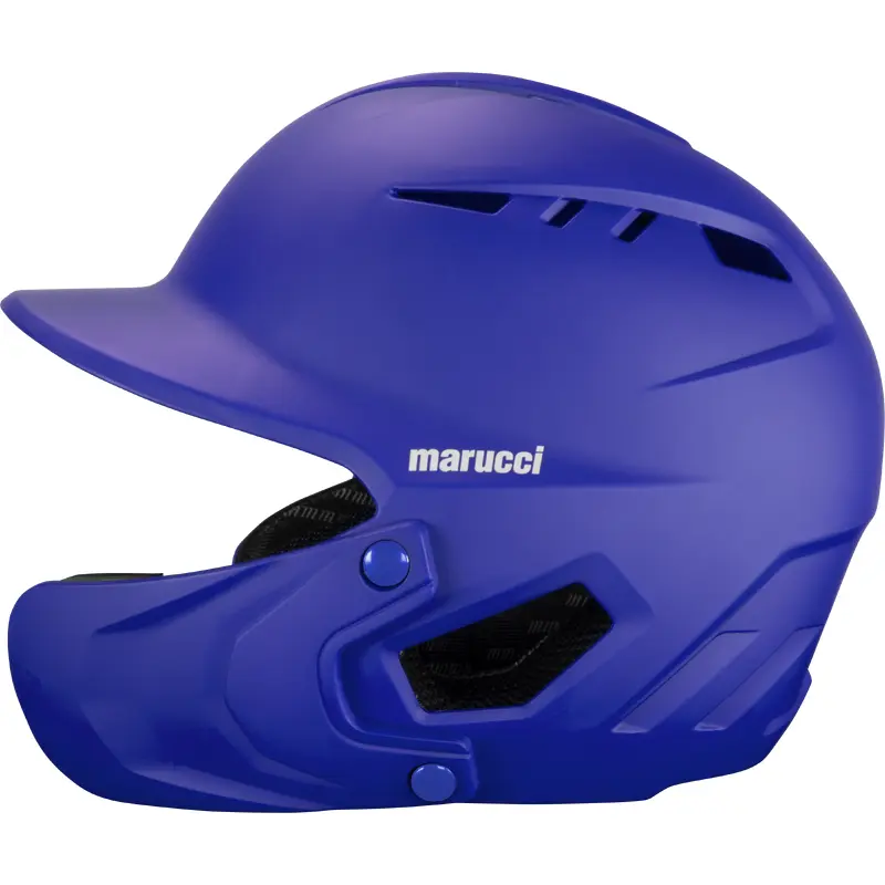 MARUCCI DURAVENT Batting Helmet w/Jaw Guard Royal Blue Junior (6 - 7) MBHDVJG-NB-SR