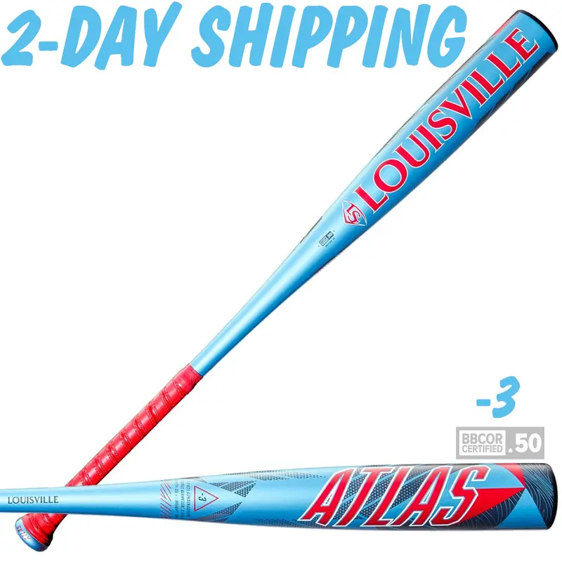 NEW | 2026 Louisville Slugger ATLAS BBCOR 29" / 26 oz. Alloy Baseball Bat | FAST SHIP