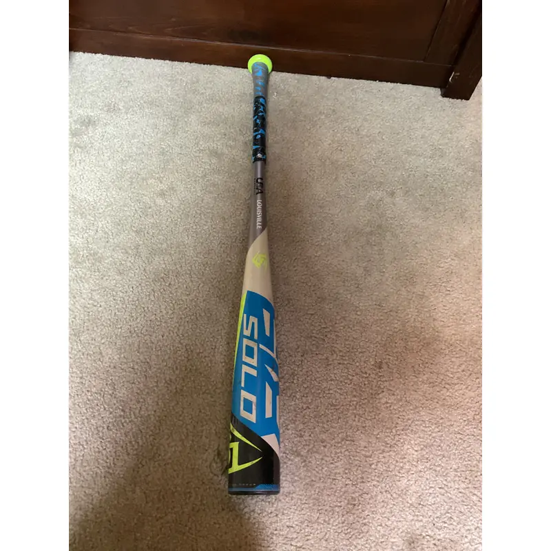 Louisville Slugger Solo 618 Alloy USABat Certified Bat (-11) 19 oz 30" (Used)