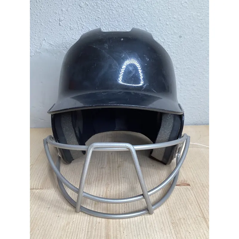 6 - 6 1/2 Black Easton Batting Helmet (Used)