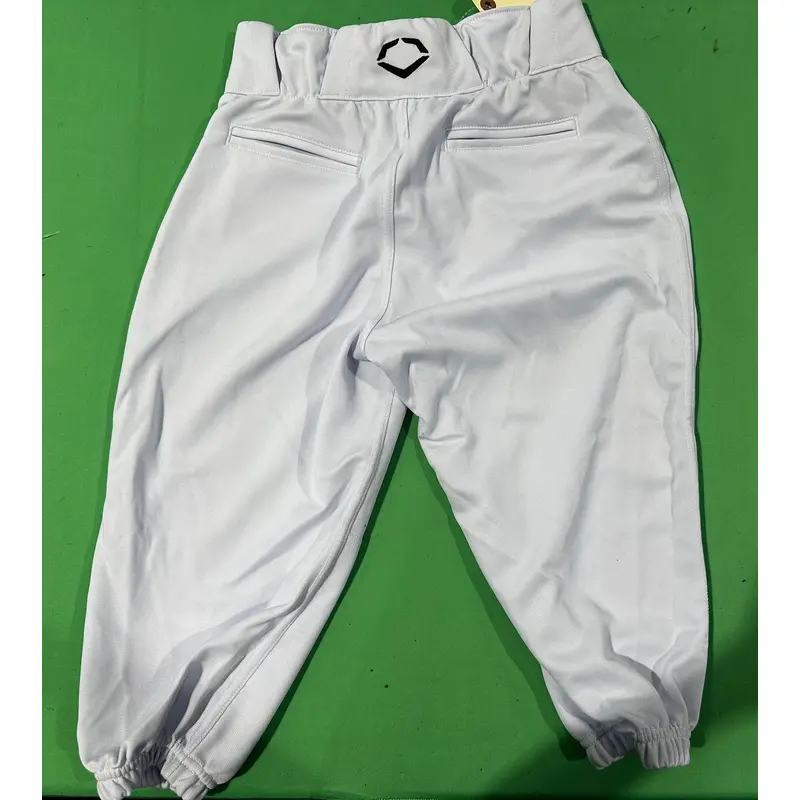 White Unisex Small Youth EvoShield Salute Relax Game Pants (New)