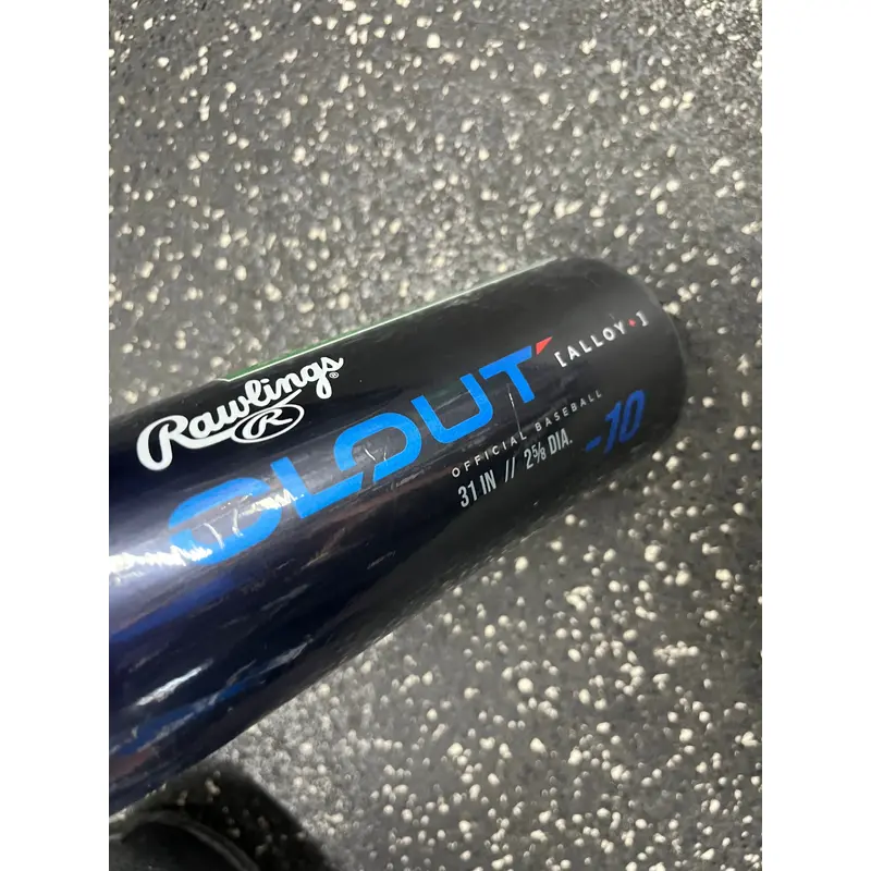 2024 Rawlings Clout Alloy USABat Certified Bat (-10) 21 oz 31" (New)