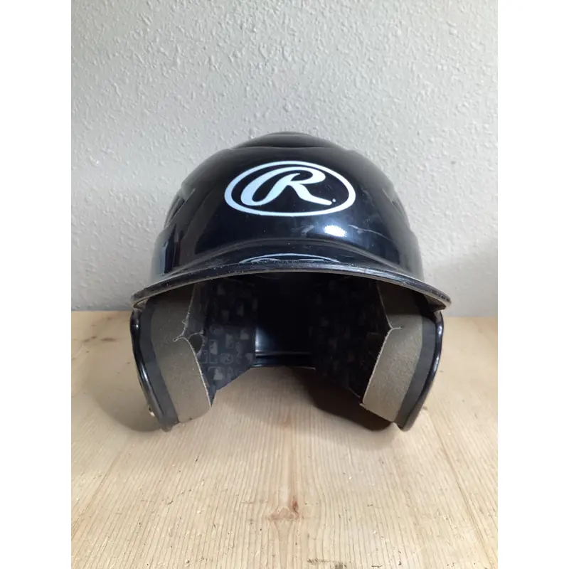 Black 6 1/4- 6 7/8 Rawlings CFTBH-R1Batting Helmet (Used)
