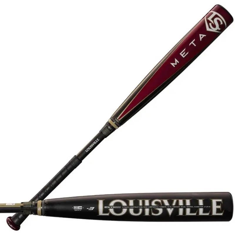 New 2025 Louisville Slugger Meta Composite BBCOR Certified Bat (-3) 33/30