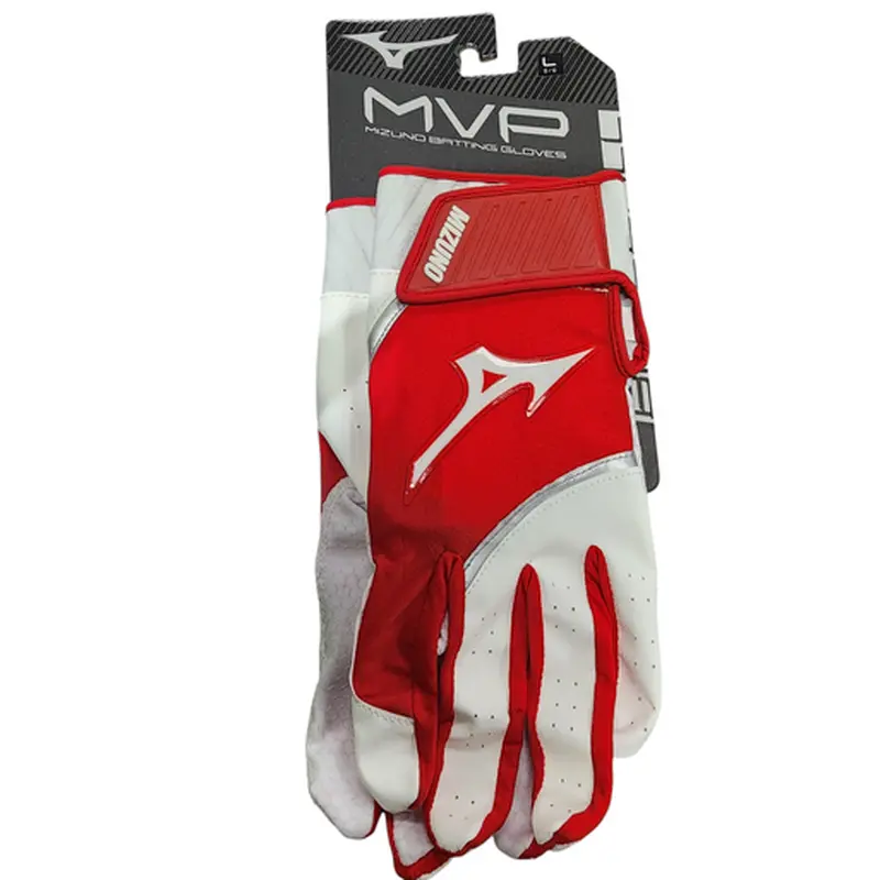 New WRED BB GLoves MVP L 11849-MIZMVPREDL