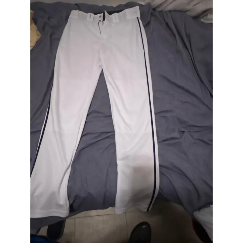 White Men's  Medium Easton Game Pants (New)