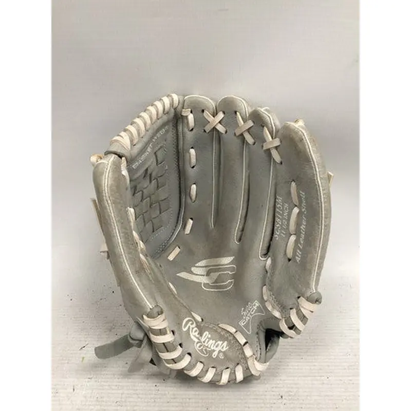 Used Rawlings SURE CATCH BB/SB Glove RH Throw Grey 11 1/2" 11851-S000036178