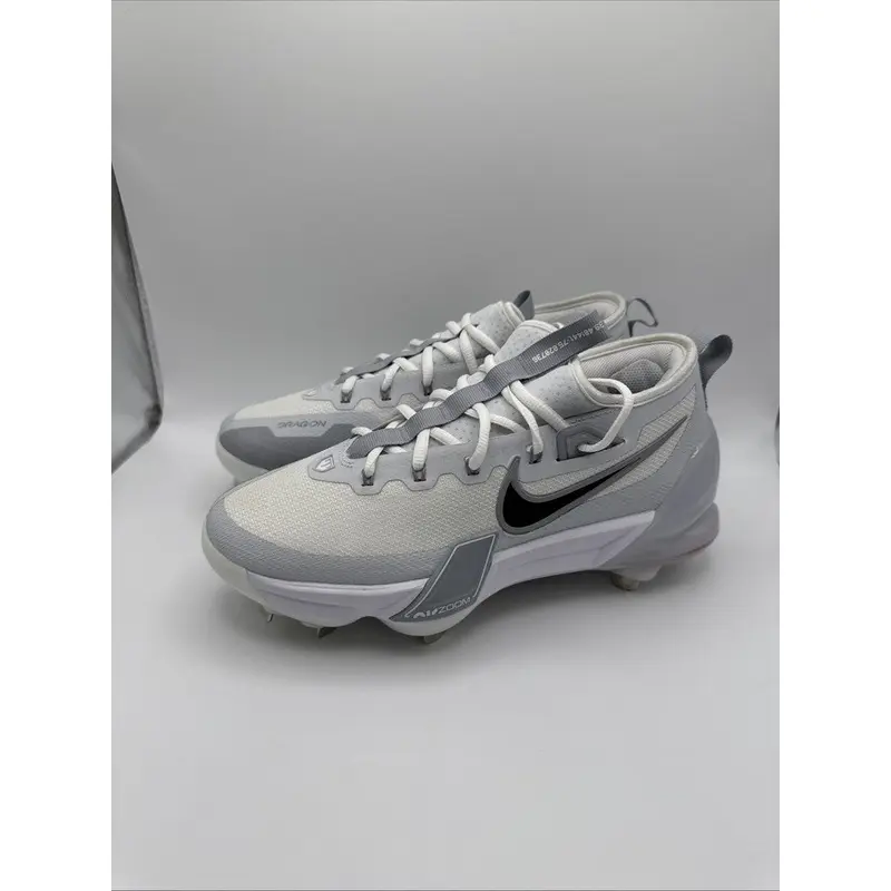 Nike Air Zoom Trout 9 Elite Metal Baseball Cleats White FB2906-100 Mens Size 13