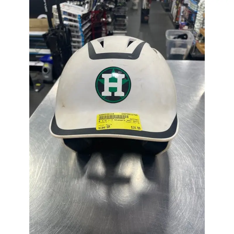 Used Champro Hxj Jr Batting Helmet No Mask White Sm 11735-s000334119