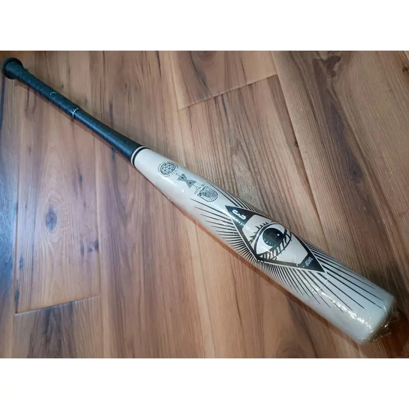 Used Easton Split BBCOR Baseball Bat 34/31 (-3) Hybrid Balanced Power Tan/Black