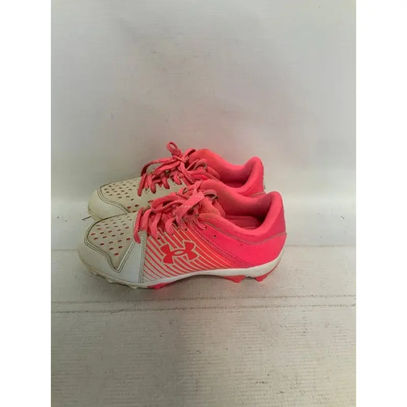 Used Under Armour LEADOFF BB/SB Cleats Pink Junior 03 11823-S000032161