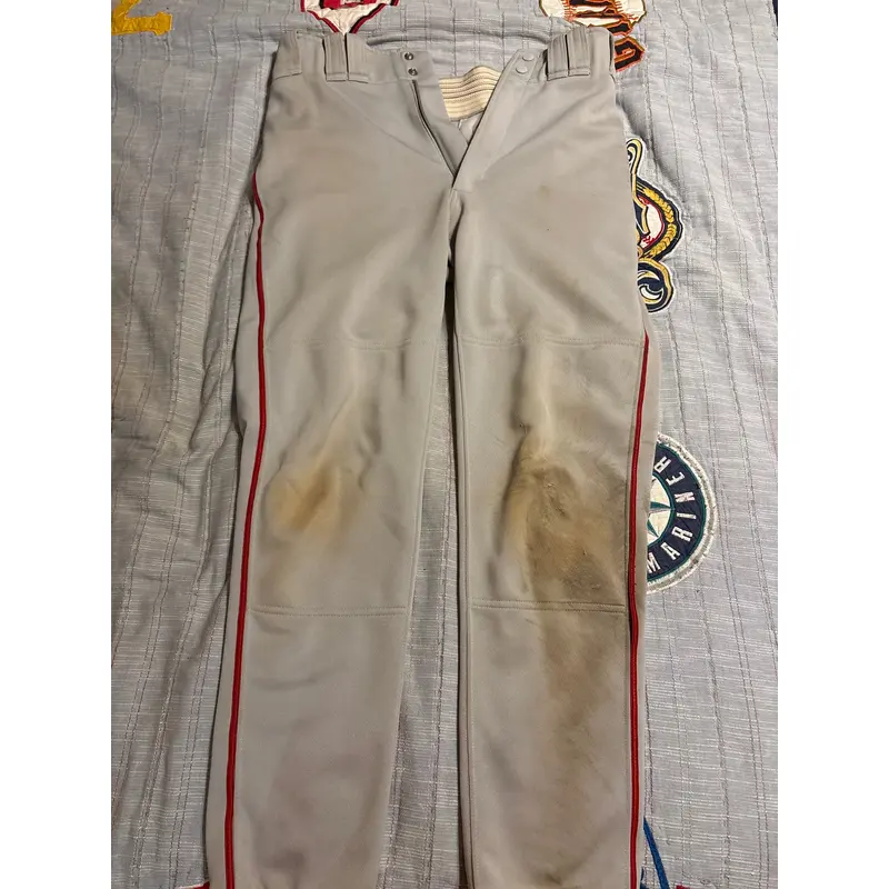 Gray Men's Adult Medium Mizuno Game Pants (Used)