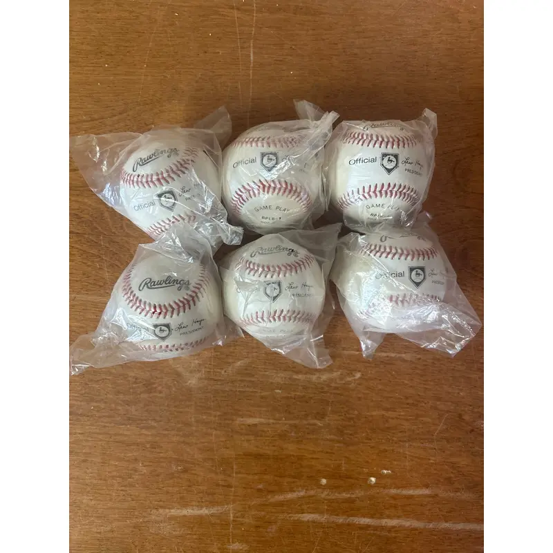 Unopened Vintage Lew Hayes Pony League Baseballs (Check description)