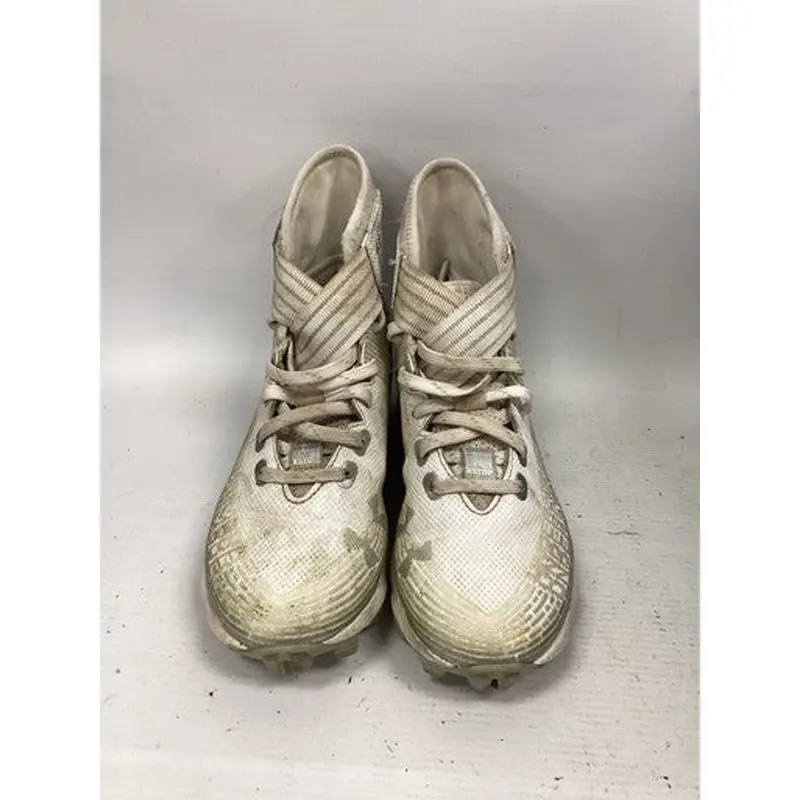 Used Under Armour BASEBALL CLEAT BB/SB Cleats White Junior 02.5 11851-S000034258