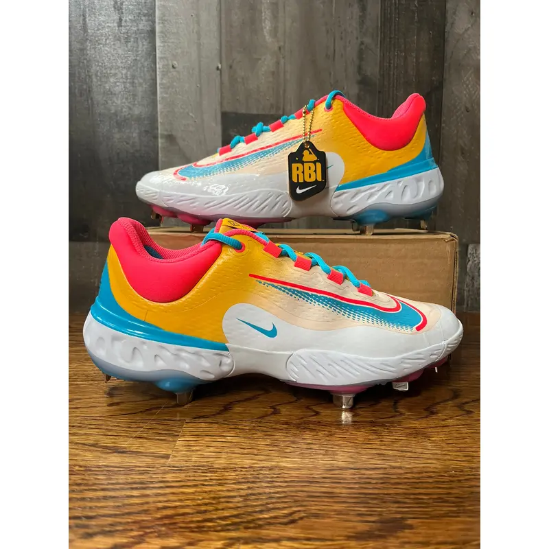 Nike Alpha Huarache Elite Low New York PE Mens Sz 14 Baseball Cleats RBI