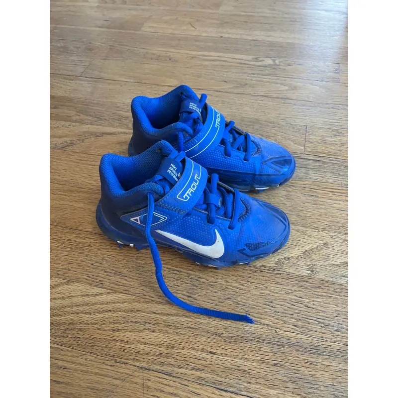 Blue Kid's  Youth Nike Trout Molded Cleats (Used)