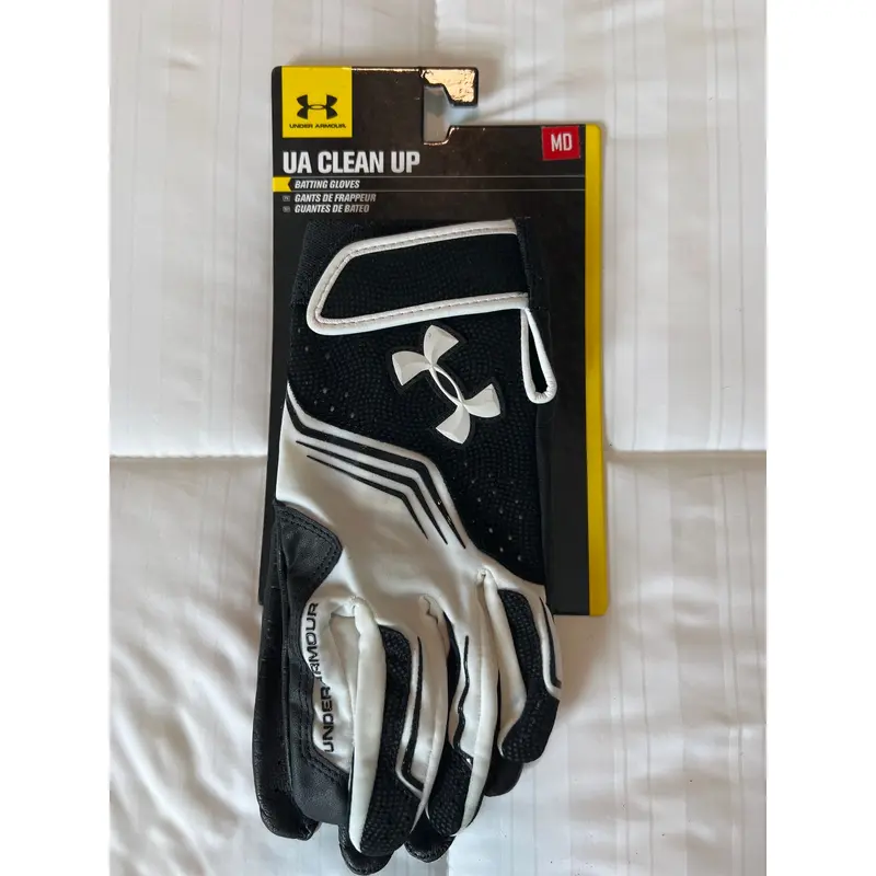 Medium Under Armour clean up Batting Gloves (New)