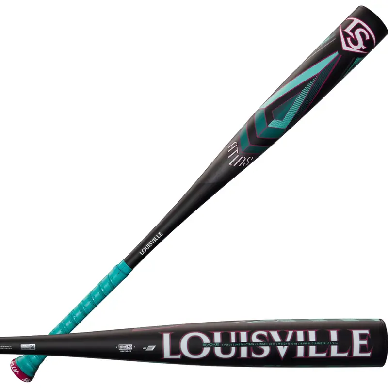New 2025 Louisville Slugger Atlas BBCOR (-3) Baseball Bat - 32 Inch/29oz.
