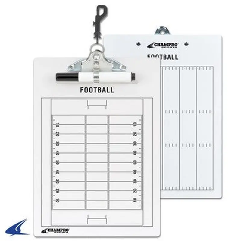 New CHAMPRO FOOTBALL COACH'S BOARD 9" X 12"
 11613-CHPA099F