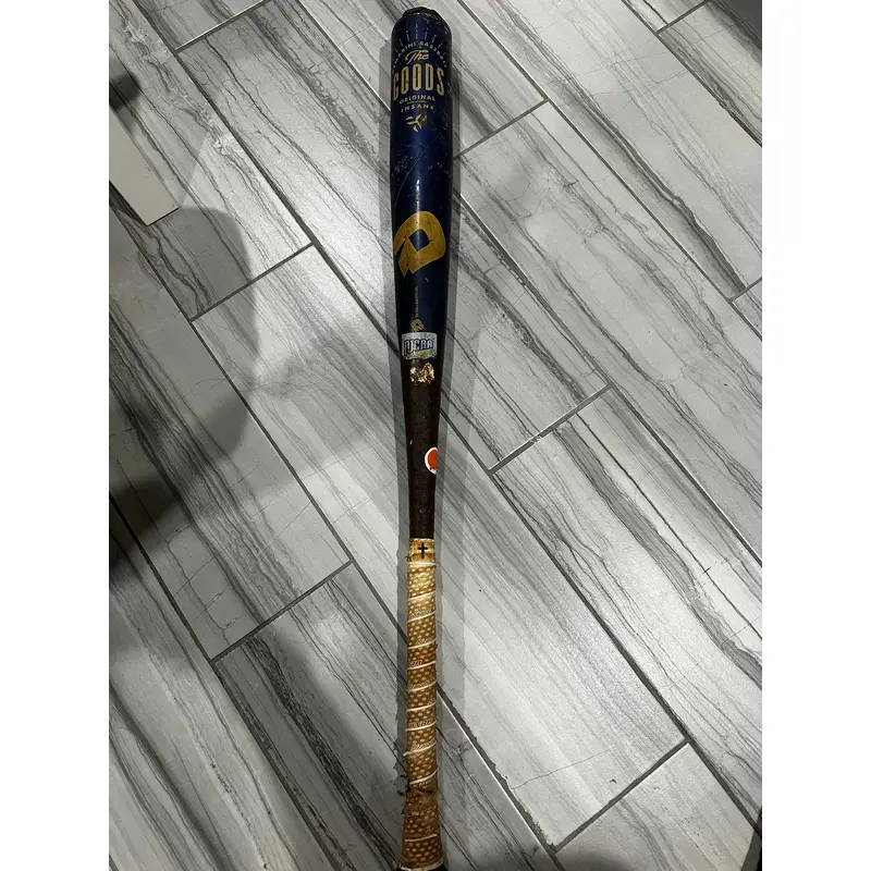 DeMarini The Goods One Piece Alloy BBCOR Certified Bat (-3) 30 oz 33" (Used)