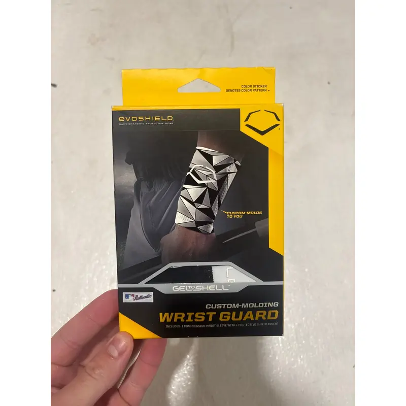 White Senior EvoShield Wrist Guards (New)