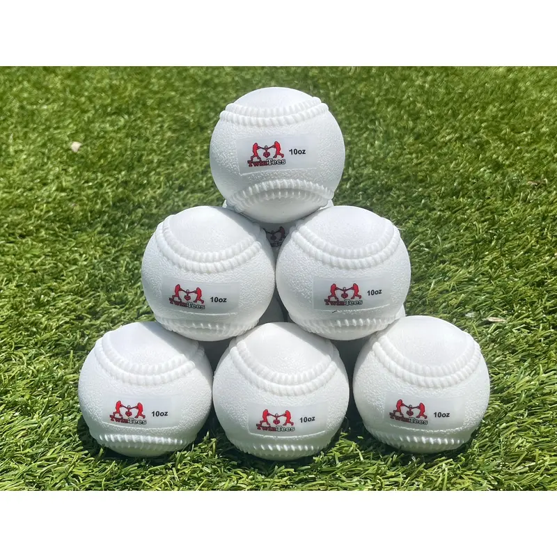 TwinTee Baseball Hitting Plyo Ball 10 OZ