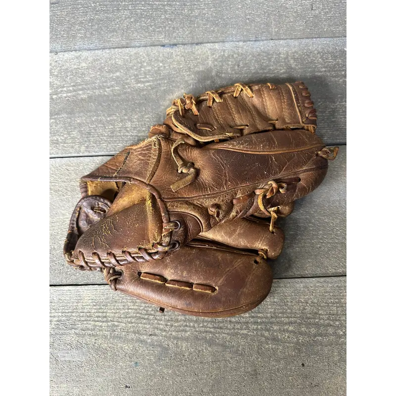 Vintage Monroe K-2500 50s 60s Hand Formed Leather Brown 12 Baseball Glove