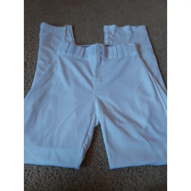 Mens Small Alleson baseball Pants white