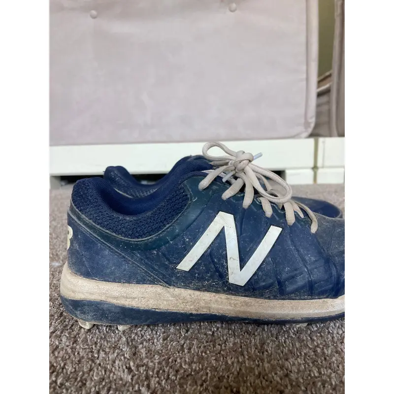Blue Men's Molded Cleats Low Cut Compv1