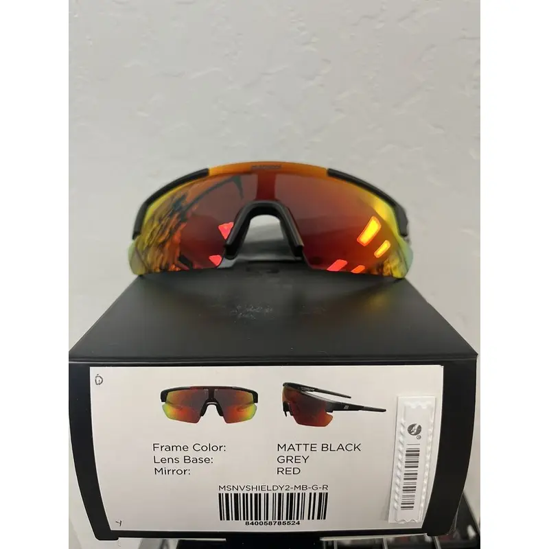 Marucci Shield 2.0 Youth On-Field Performance Sunglasses Matte Black